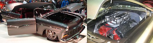 2011 Ridler Award winner – 1956 Ford Sunliner with an FE SOHC (Cammer)[59]