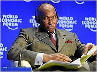 At the World Economic Forum Annual Meeting 2009 Abdoulaye Wade, World Economic Forum 2009 Annual Meeting.jpg