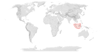 Distribución de Apis koschevnikovi