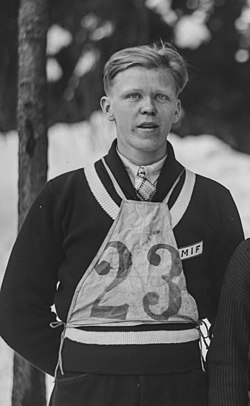 Arne Hovde vuonna 1934