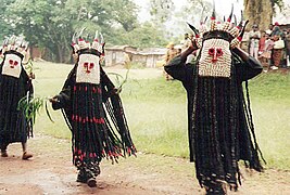 Danseurs bamiléké.