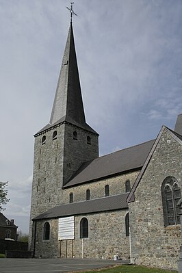 de Sint-Martinuskerk (XIVde eeuw).