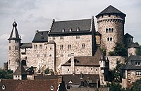 Die Burg Stolberg von Süden gesehen (1999)