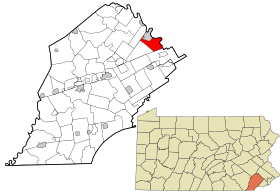 Localisation de Schuylkill Township