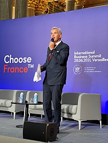 Pascal Cagni al Choose France Summit, Versailles, 2021