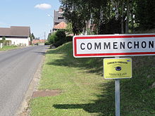 Entrée de Commenchon