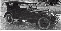 Courier Model D 5-Passenger Phaeton (1922)