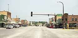 The main street in 2003