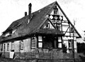 Ältere Aufnahme der Dürerschule Hochwaldhausen, entstanden zwischen 1912 und 1921