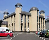 Dundee Central Mosque, the first in Scotland built for that purpose Dundee Central Mosque.jpg