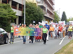 Dyke March 2018, Oldenburg. See more at Wikimedia Commons