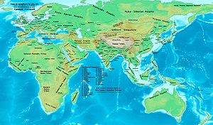 Eastern Hemisphere in 565 AD.