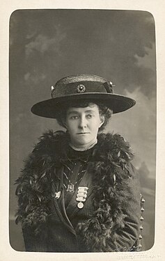 Emily Davison by Andrew William Dron, restored by Adam Cuerden