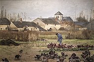 Работы в осеннем саду (1885)