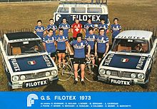 Filotex cycling team 1973.jpg