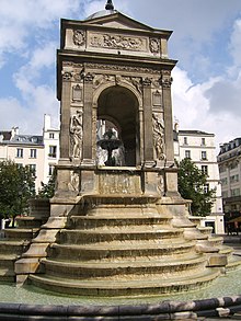 Фонтан Невиновных был придуман выдающимся французским деятелем эпохи Возрождения Пьером Леско и воплощён в камне Жаном Гужоном. Парижский Фонтан Невиновных.