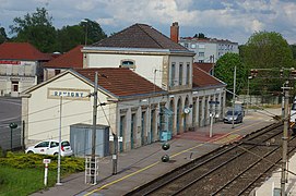 La gare de Revigny.