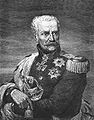 Field Marshal von Blücher whom he served under at the Battle of the Nations in 1813.