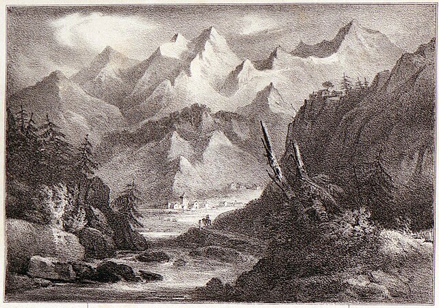 Waldensian researches during a second visit to the Vaudois of Piemont, 1831 – Val Germanasca, Prali