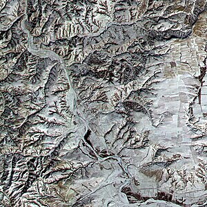 the great wall from outer space