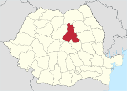 Distretto di Harghita – Localizzazione