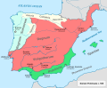 Península Ibérica cerca de 560