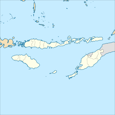 Location map Nusa Tenggara Timur