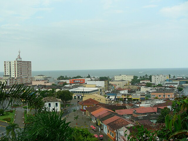 Vista panorâmica do centro da cidade.