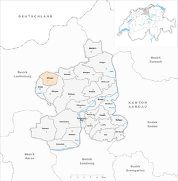 Elfingen - Localizazion