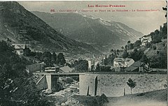 CAUTERETS - Tramway et Pont de la Raillère - Le Caliros (2333 m)