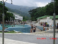 The spa at Las Trincheras