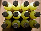 Botellas de limoncello