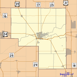 Clymers is located in Cass County, Indiana