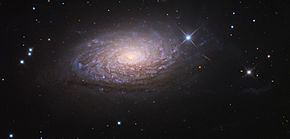 Galaxie Slunečnice na snímku z dalekohledu o průměru 60 cm. Autor: Adam Block, Mount Lemmon SkyCenter, University of Arizona