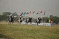 Malik Ata and Pak team at World Equestrian Championship India 2012
