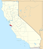Localização do Condado de Santa Cruz (Califórnia)