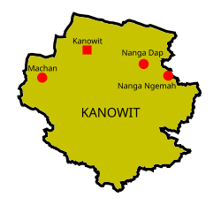 Location of Kanowit