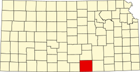 Localisation de Comté de Sumner(Sumner County)