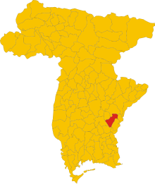 Localisation de Manzano
