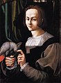 Портрет мужчины с попугаем. Ок. 1525. Милан