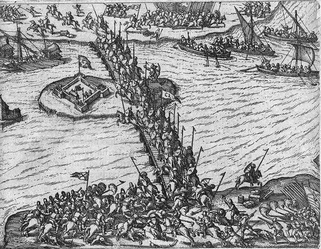 A gyurgyevói csatakortárs ábrázolása