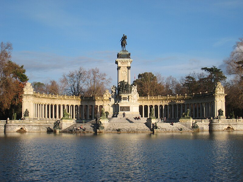 File:Monument to Alfonso XII of Spain, Madrid - general view 1.JPG