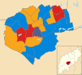 2003 results map