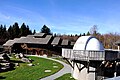 Observatorium in het Parc Animalier des Monts de Guéret