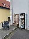 Offener Bücherschrank in Lörzweiler Rheinhessen