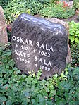 Oskar Salas grav på Friedhof Heerstraße