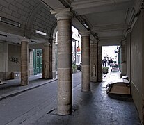 Passage côté rue du Faubourg-Saint-Martin.