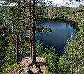 Jezero Pakasaivo, přezdívané „Peklo Laponska“