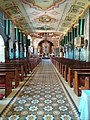 The nave of the church