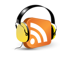 Podcast or podcasting icon